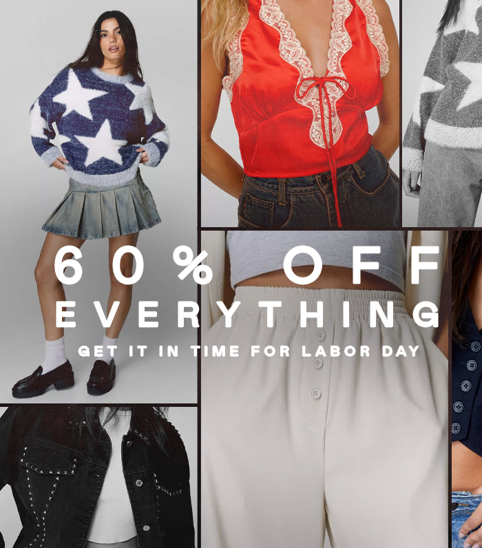 60% OFF EVERYTHING* 