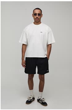 Palm Palace Print Oversized Boxy T-shirt