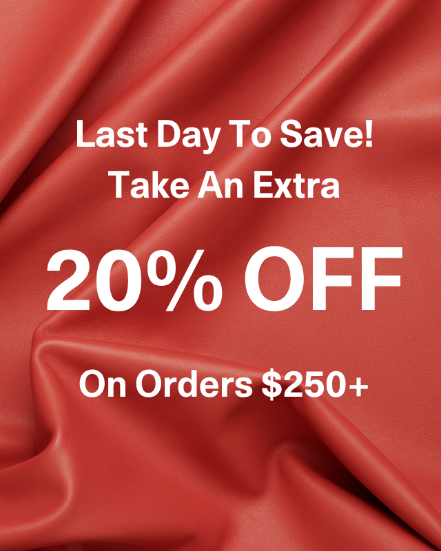 Savings are still on! Save an extra 20% off orders $250+