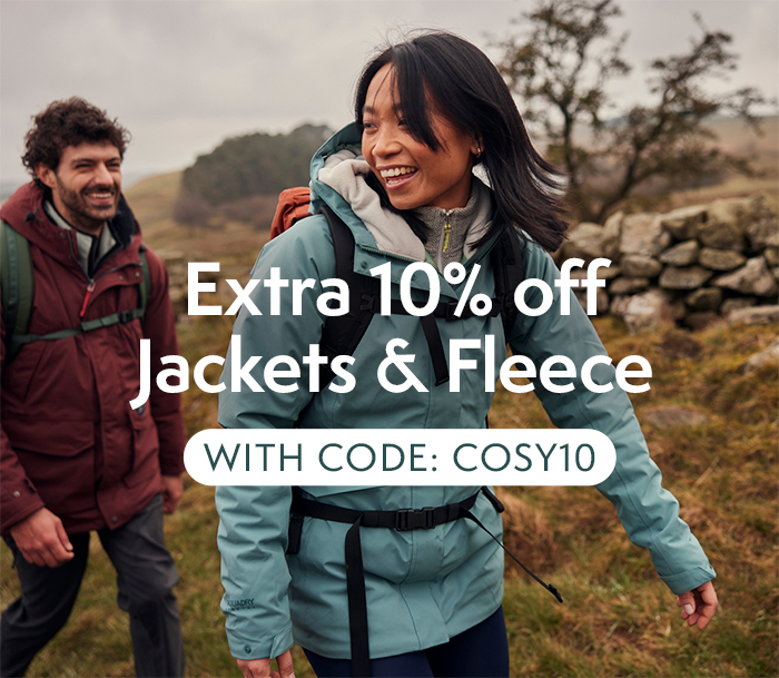 10 off Jackets and Fleece