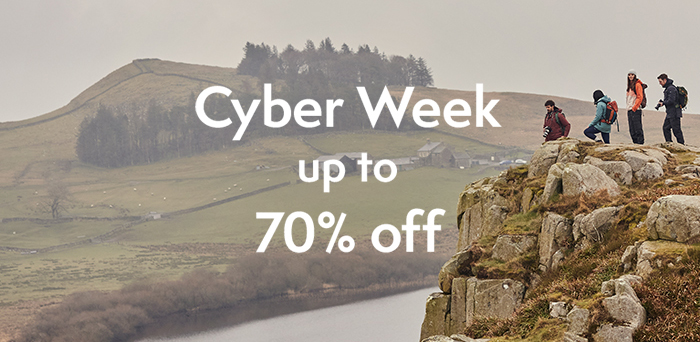 Cyber Week up to 70% off