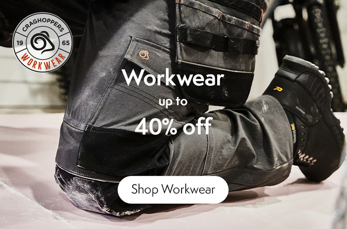 40% off workwear