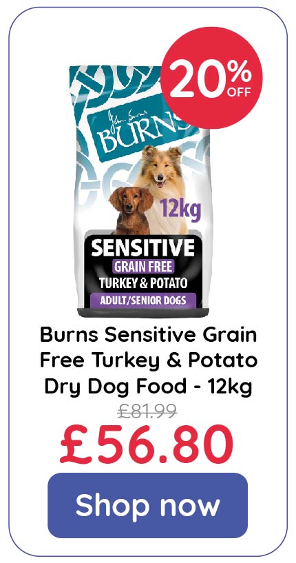 burns sensitive puppy food