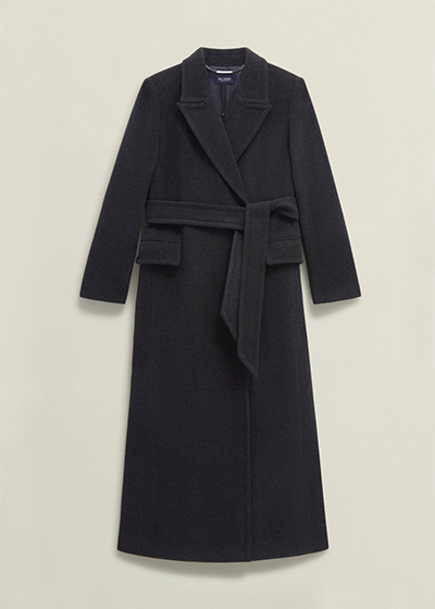 Clarendon Wool Blend Coat