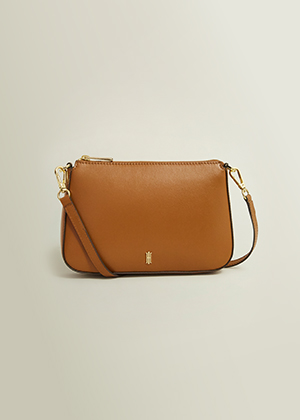 Briella Leather Crossbody Bag