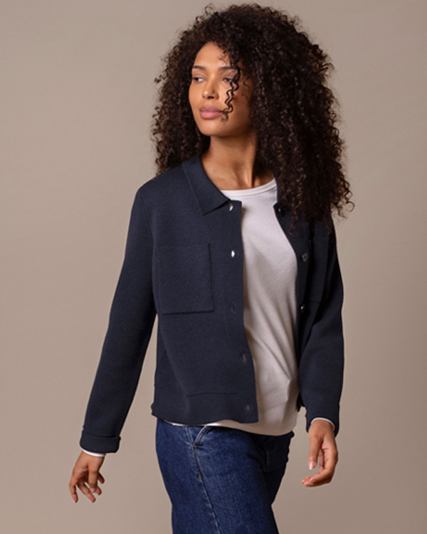 Structured Knit Jacket