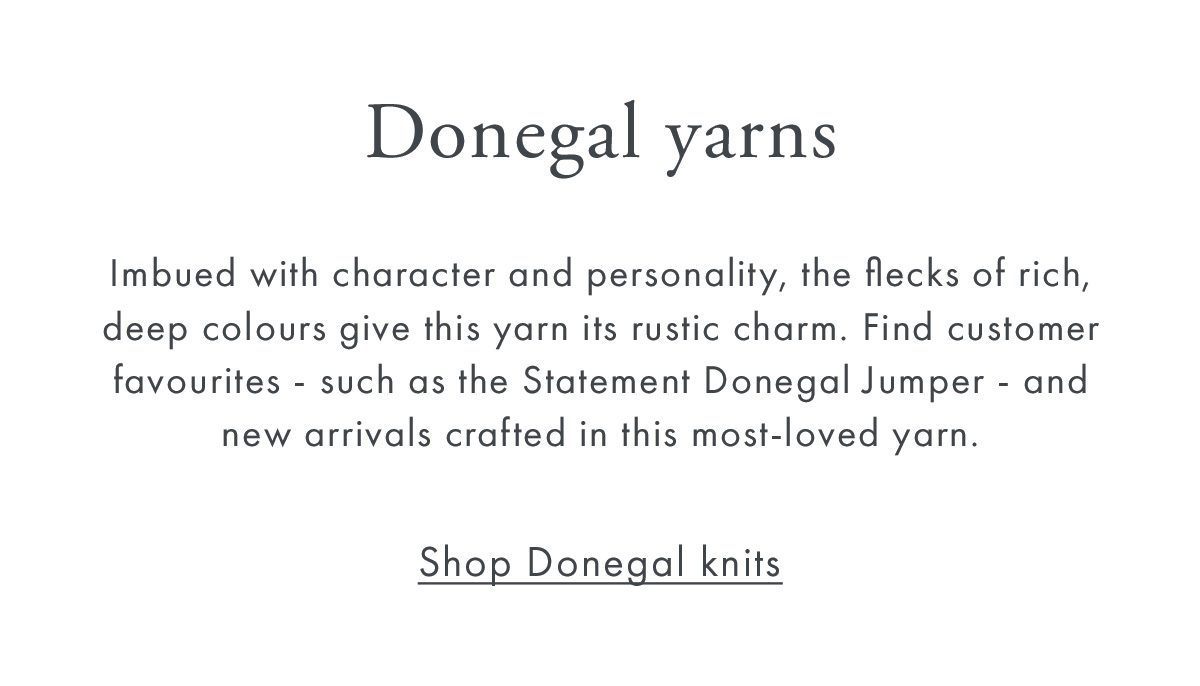Donegal yarns