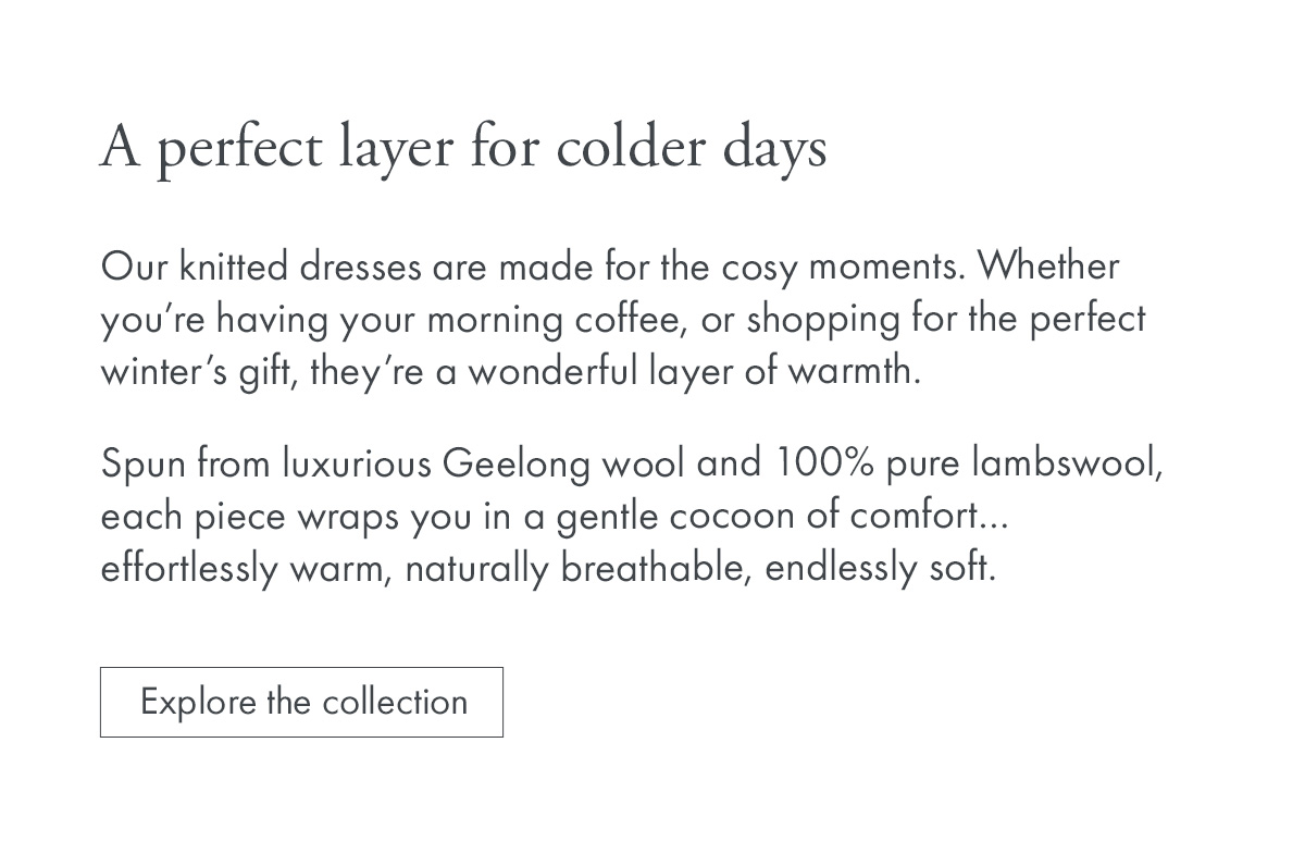 A perfect layer for colder days