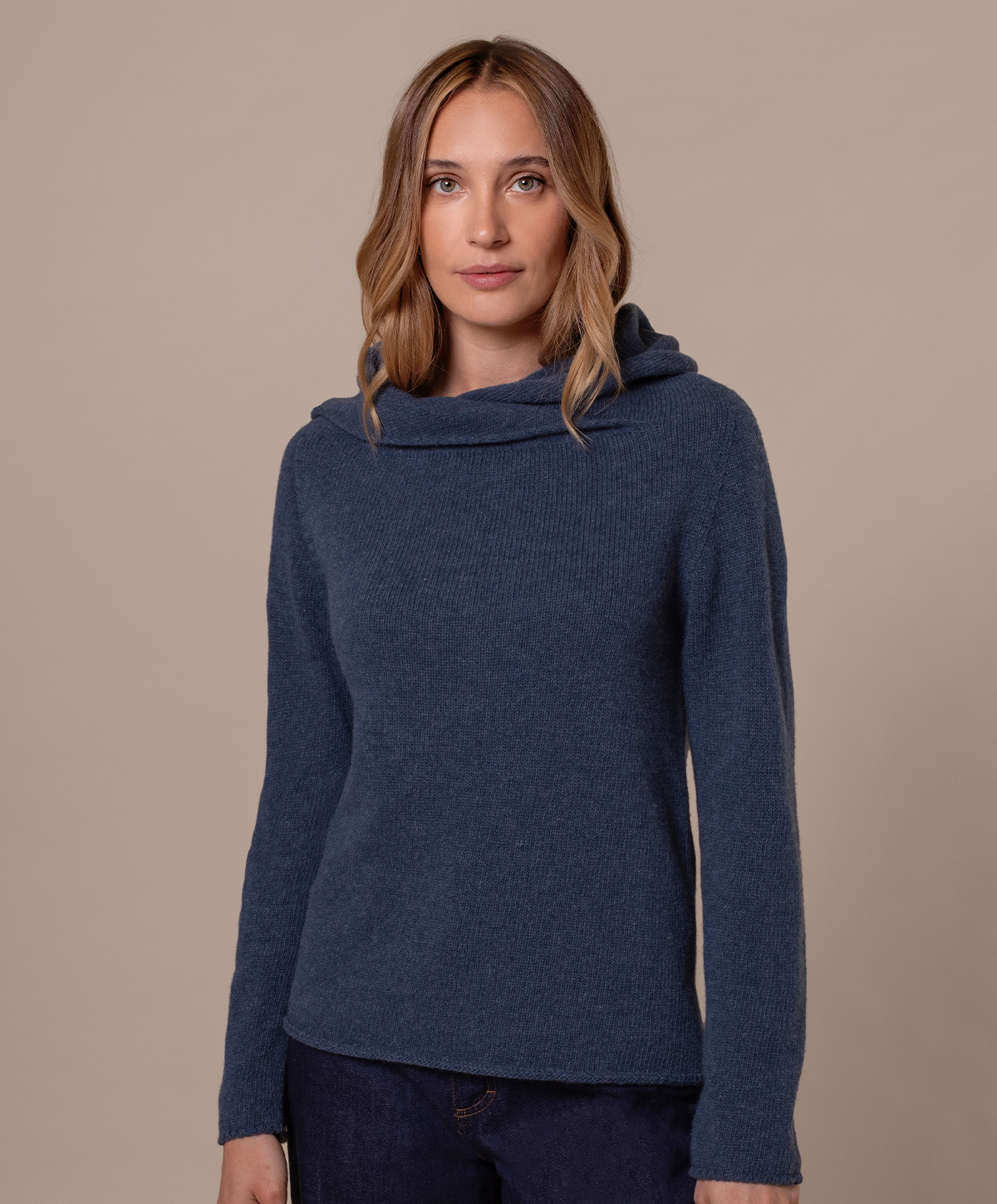 Supersoft Collared Slouch Jumper