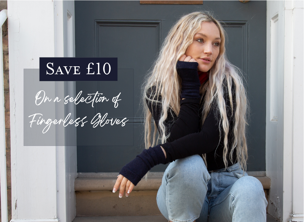 Save £10 on a selection of Fingerless Gloves