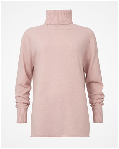Supersoft Slouch Roll Neck Jumper