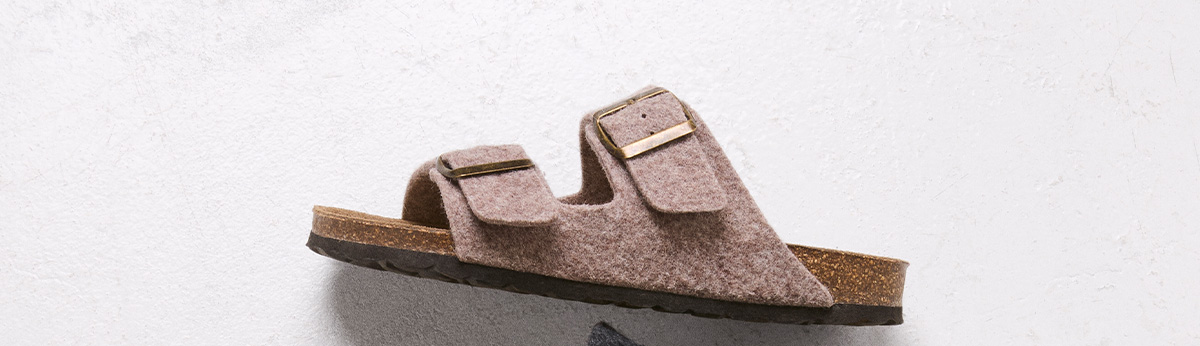 Felt Double Buckle Slide