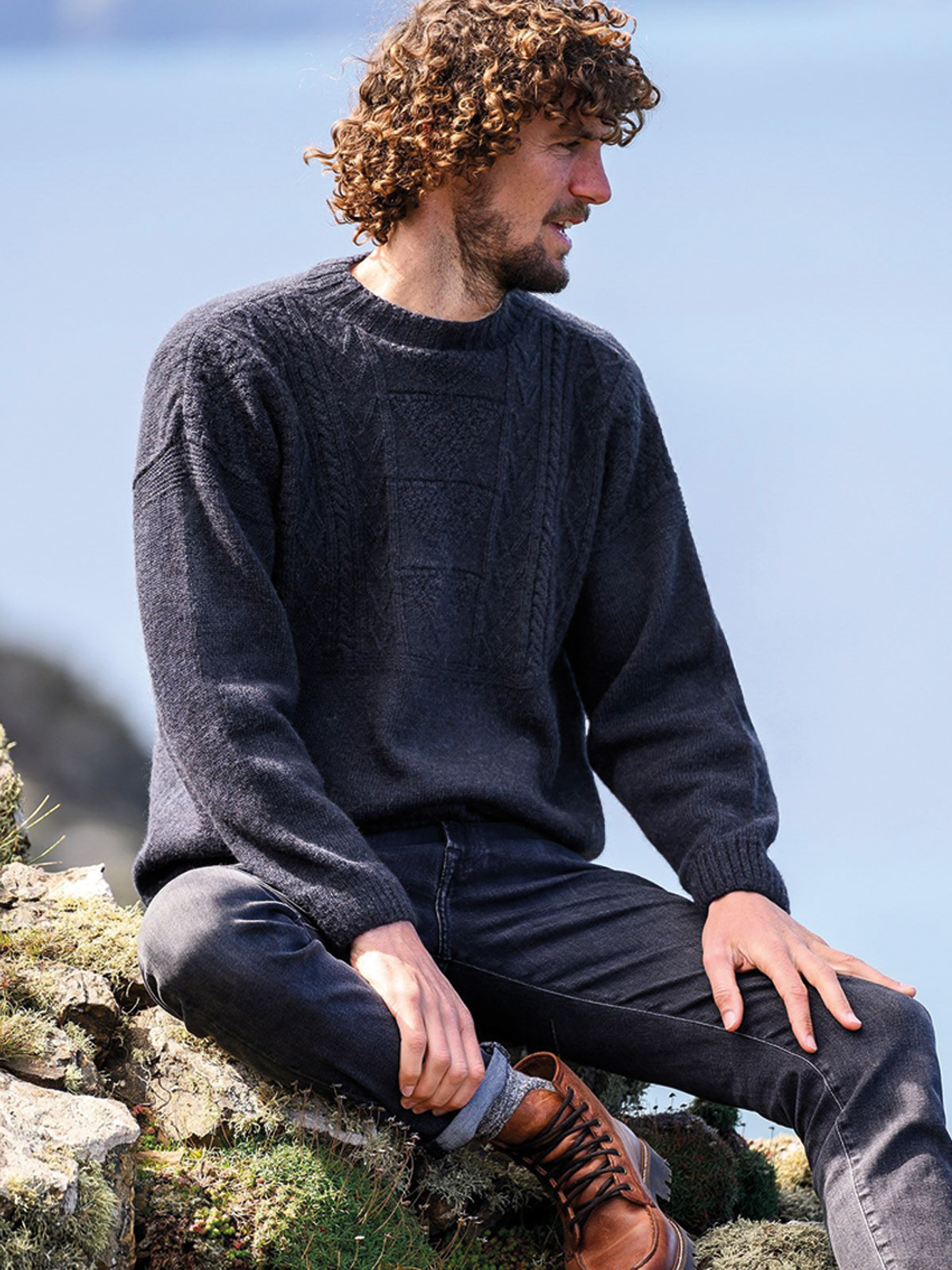 Men's British Gansey Jumper