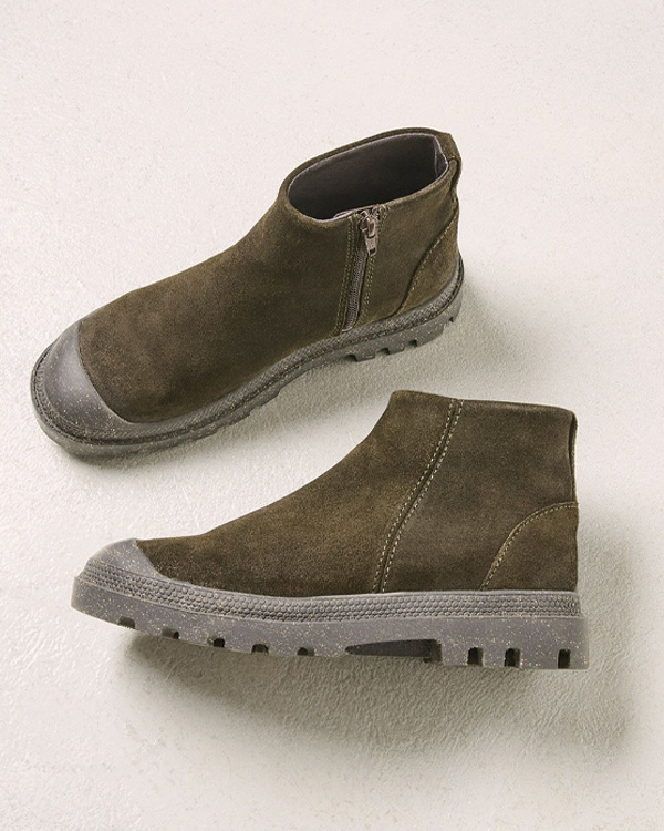 Toe Cap Ankle Boots