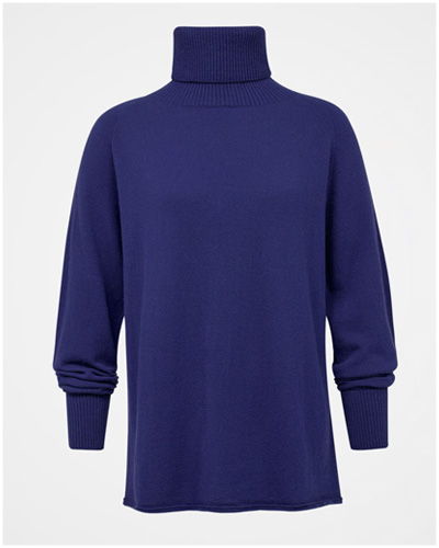 Supersoft Slouch Roll Neck Jumper