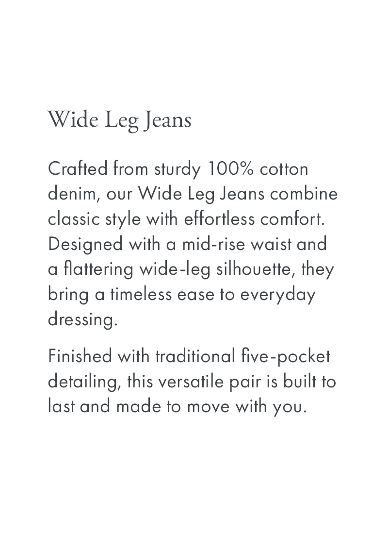 Wide Leg Jeans