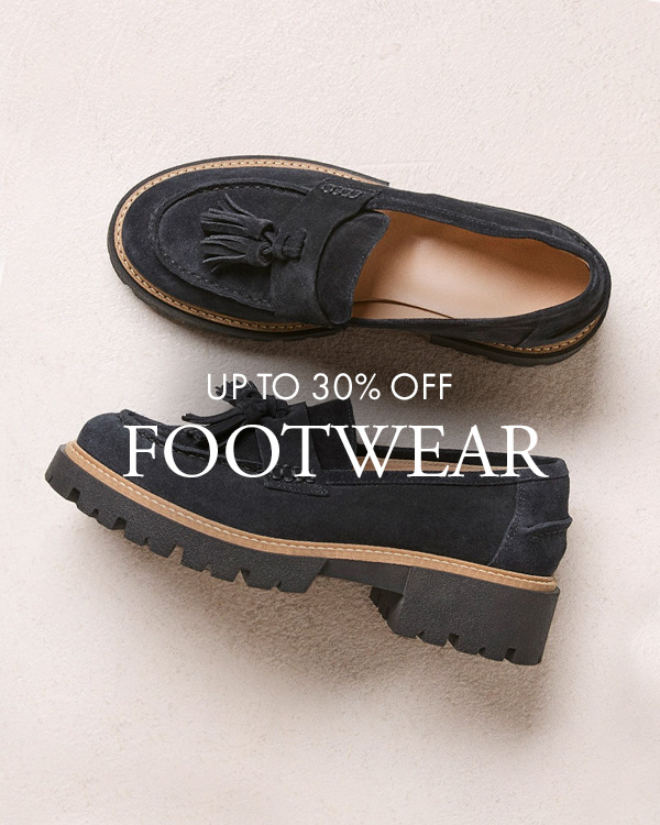 Up to 30% OFF Footwear
