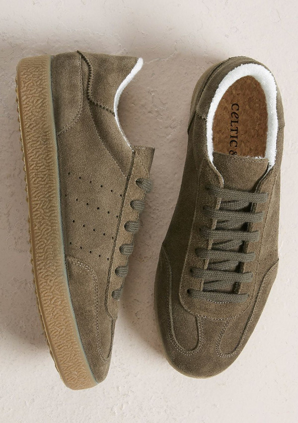 Crepe Sole Suede Trainers
