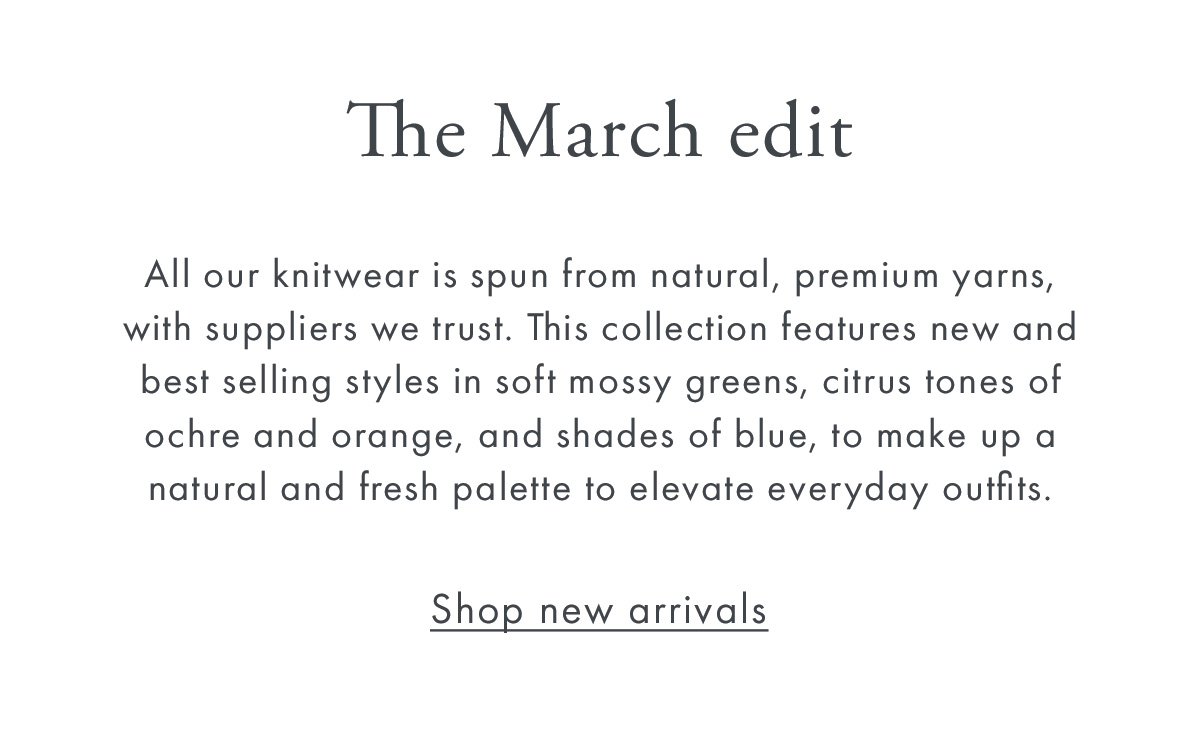 The March Edit