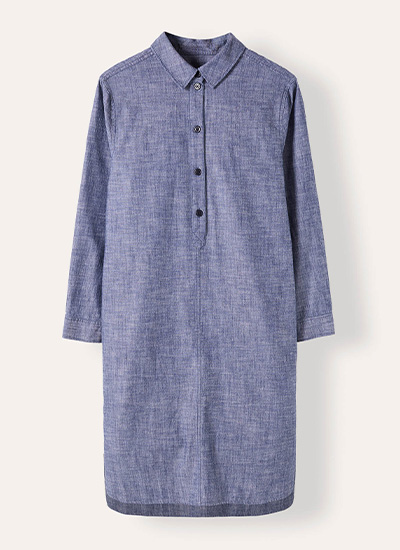 Textured Knee Length Dress