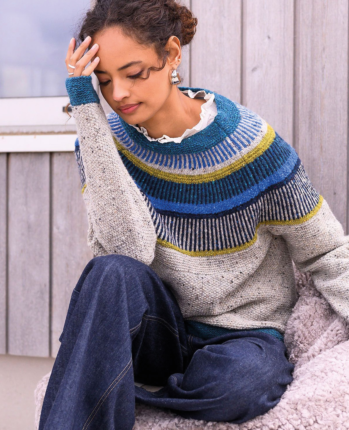Statement Donegal Jumper