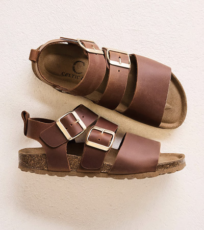 Triple Strap Sandals