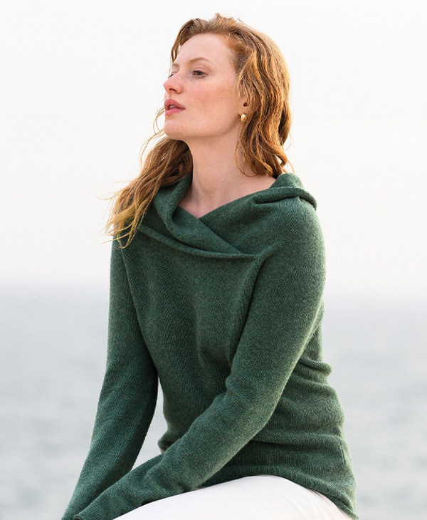 Supersoft Collared Slouch Jumper