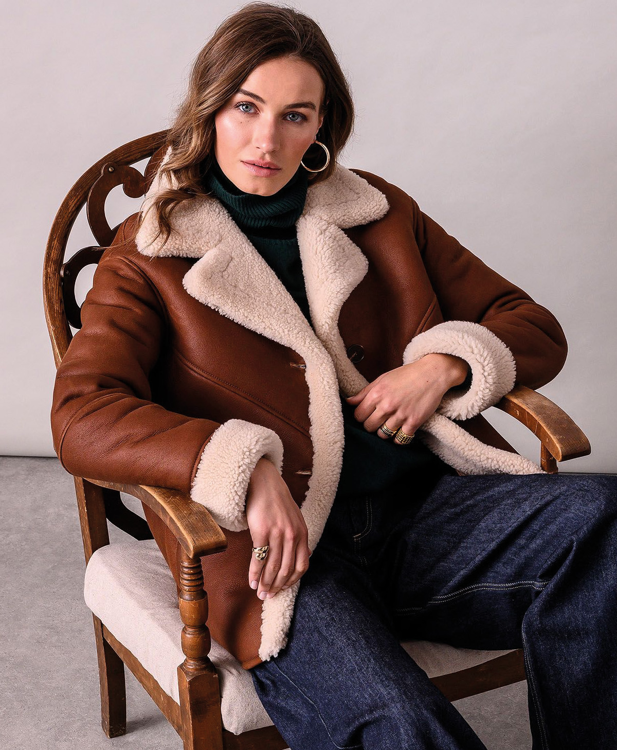 Sheepskin Western Jacket