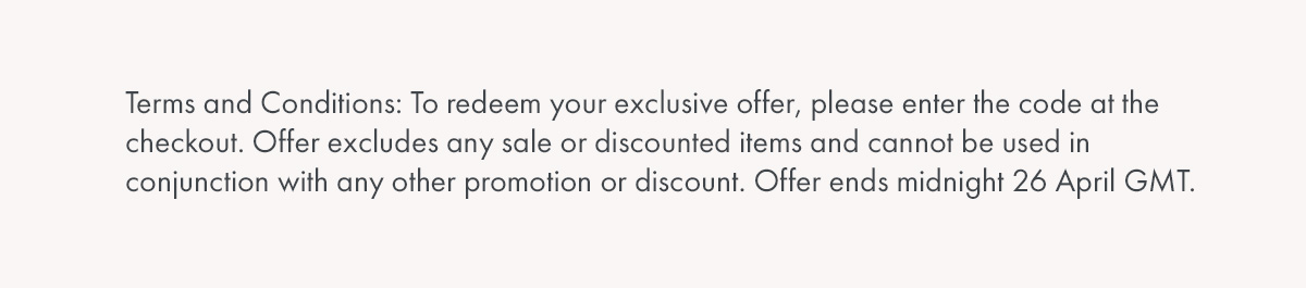 For full terms and conditions, please visit our website