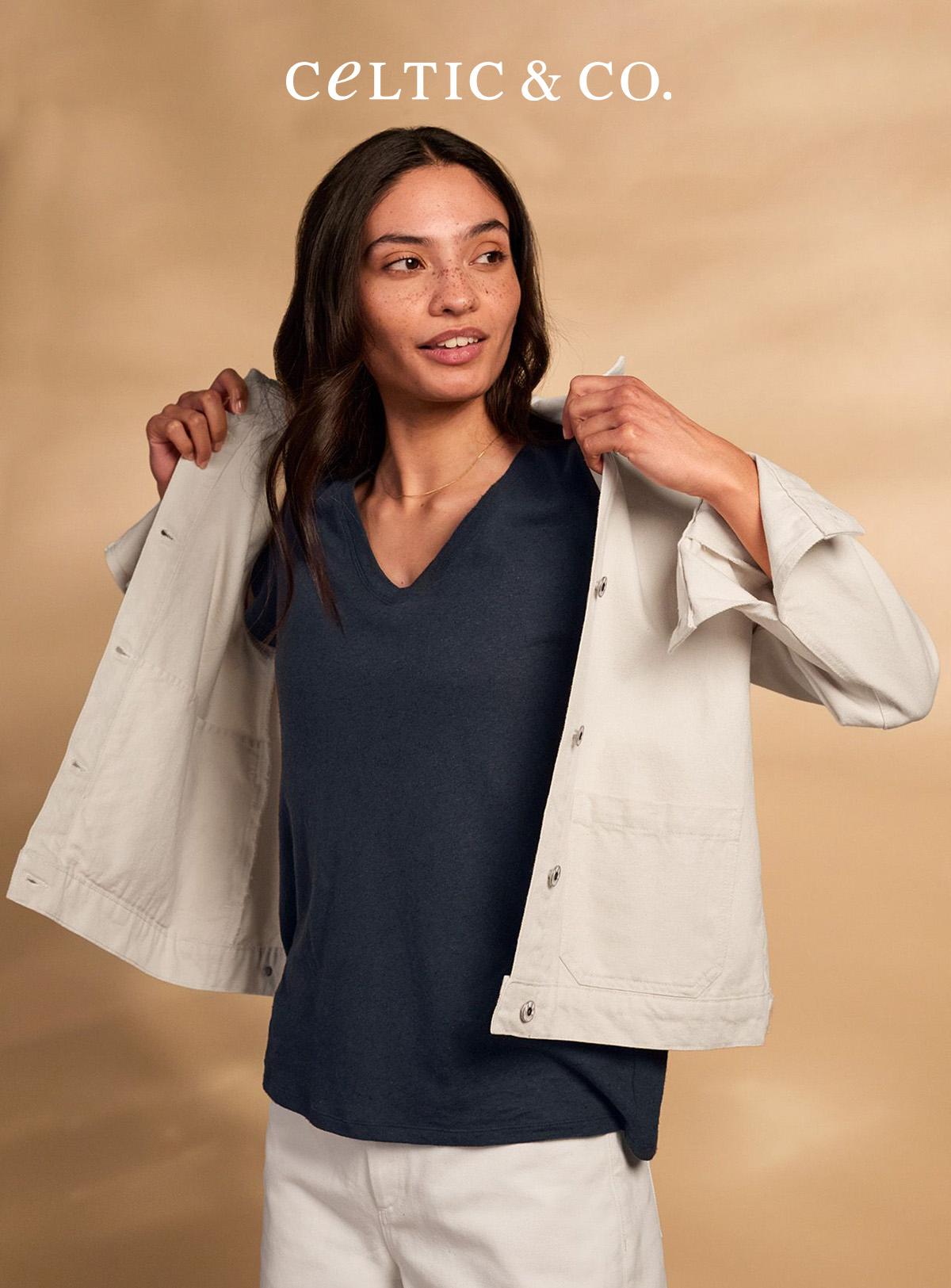 Patch Pocket Denim Jacket