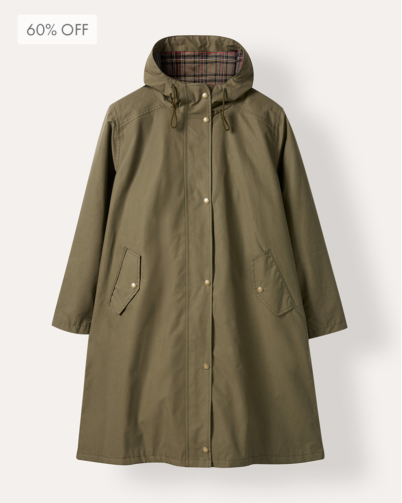 Pleat Back Coat