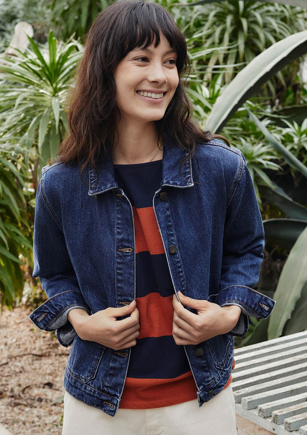 Patch Pocket Denim Jacket