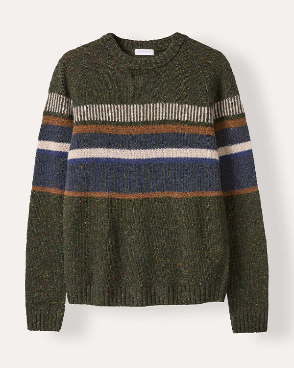 Men's Statement Donegal Jumper