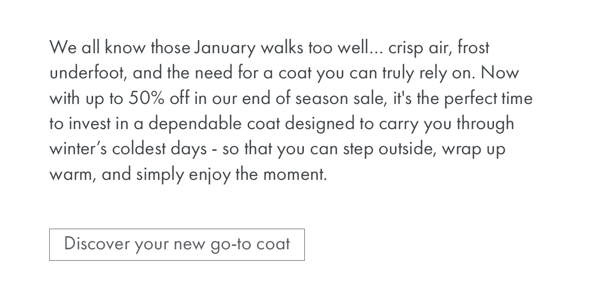 Discover your new go-to coat