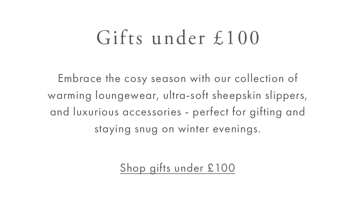 Shop gifts under £100