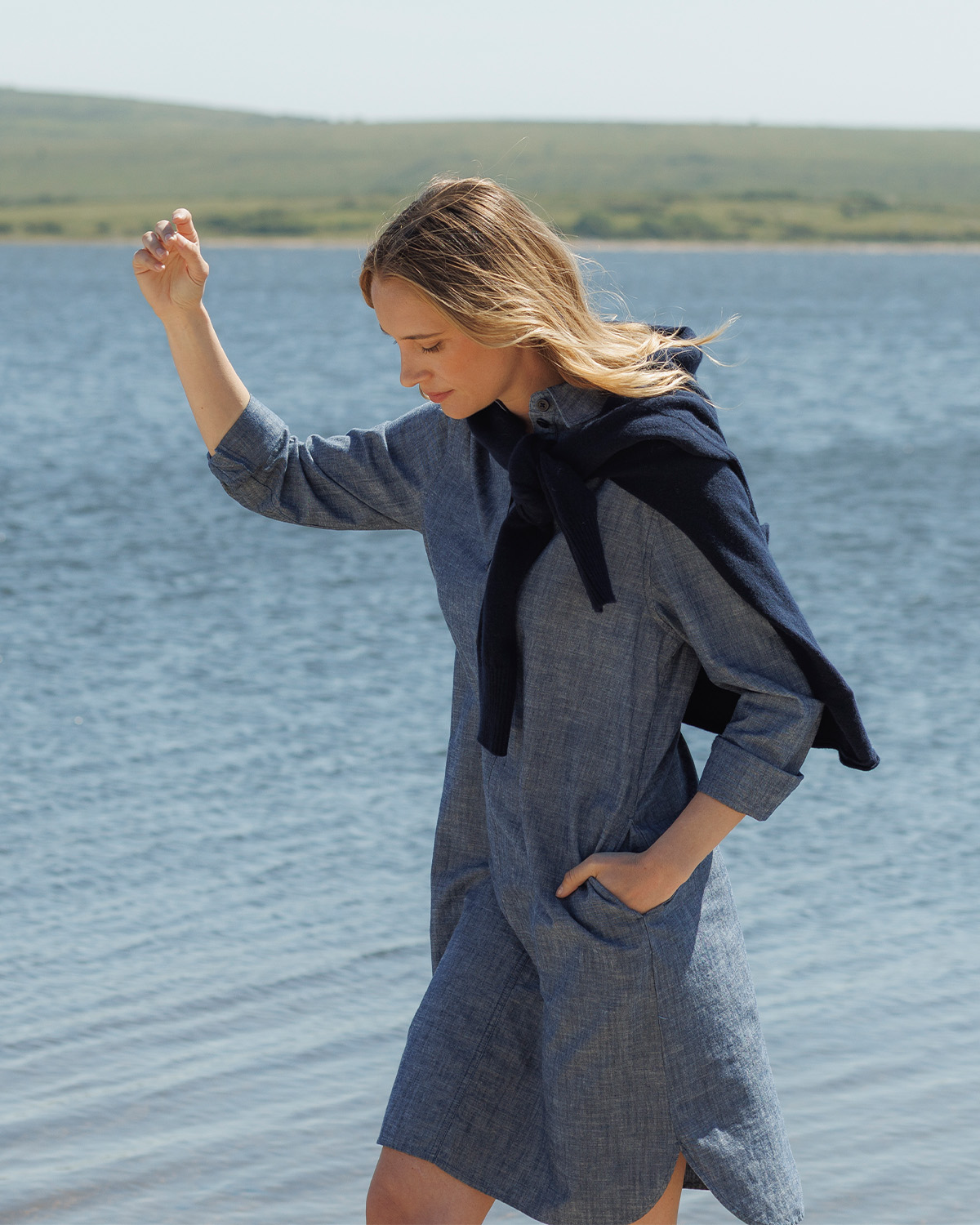 Lambswool Shawl Collar Cardigan