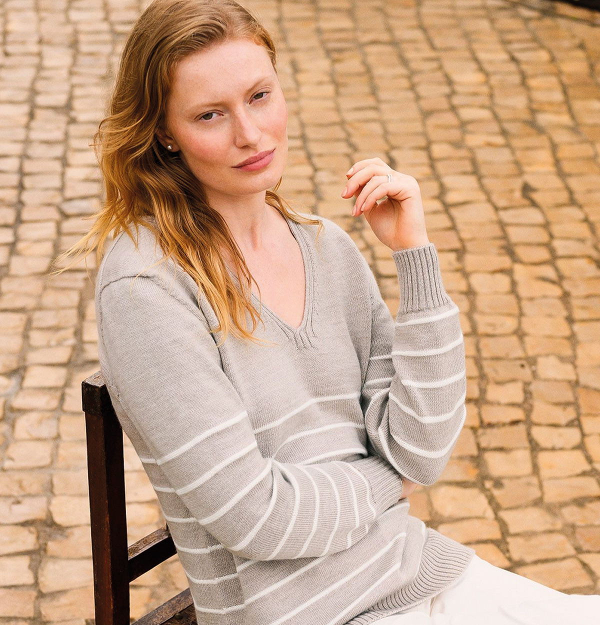 Merino V Neck Jumper