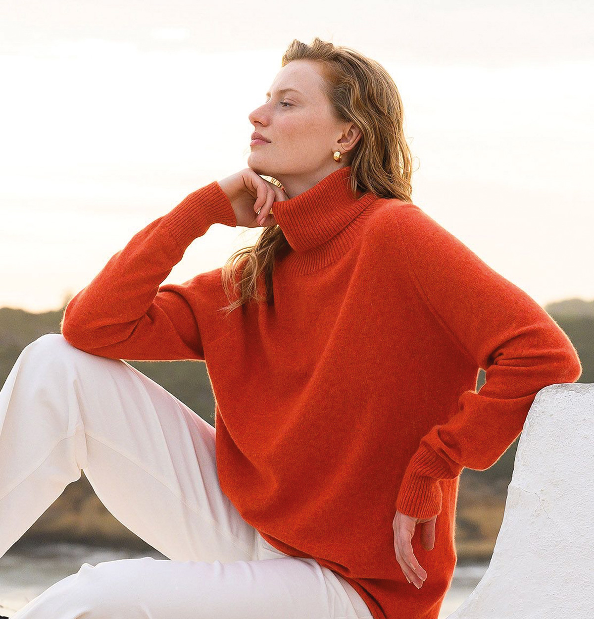 Merino V Neck Jumper