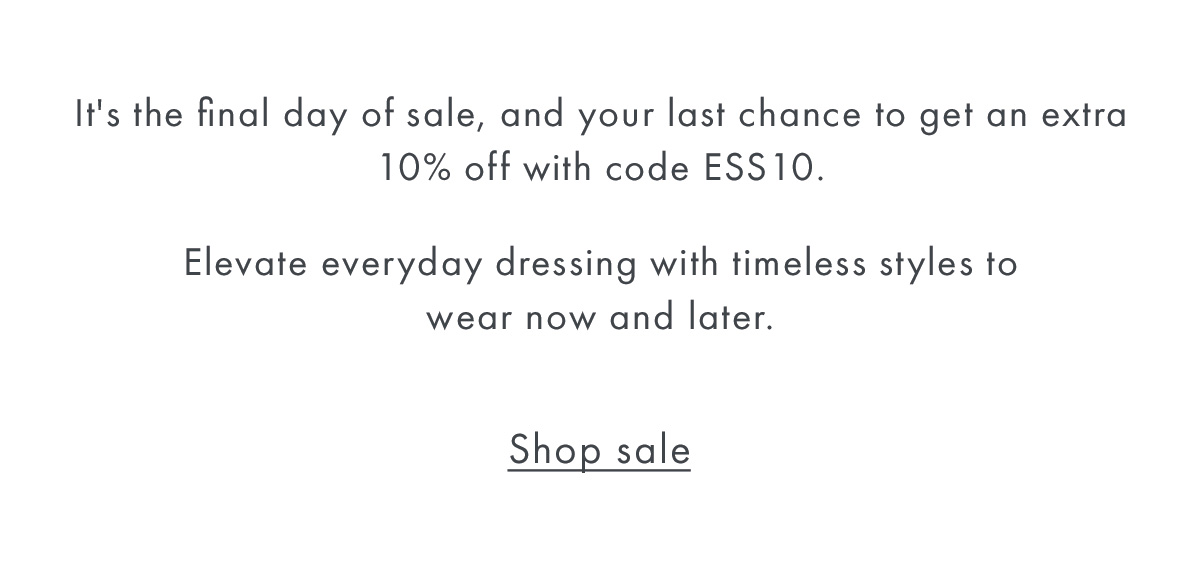 Shop sale