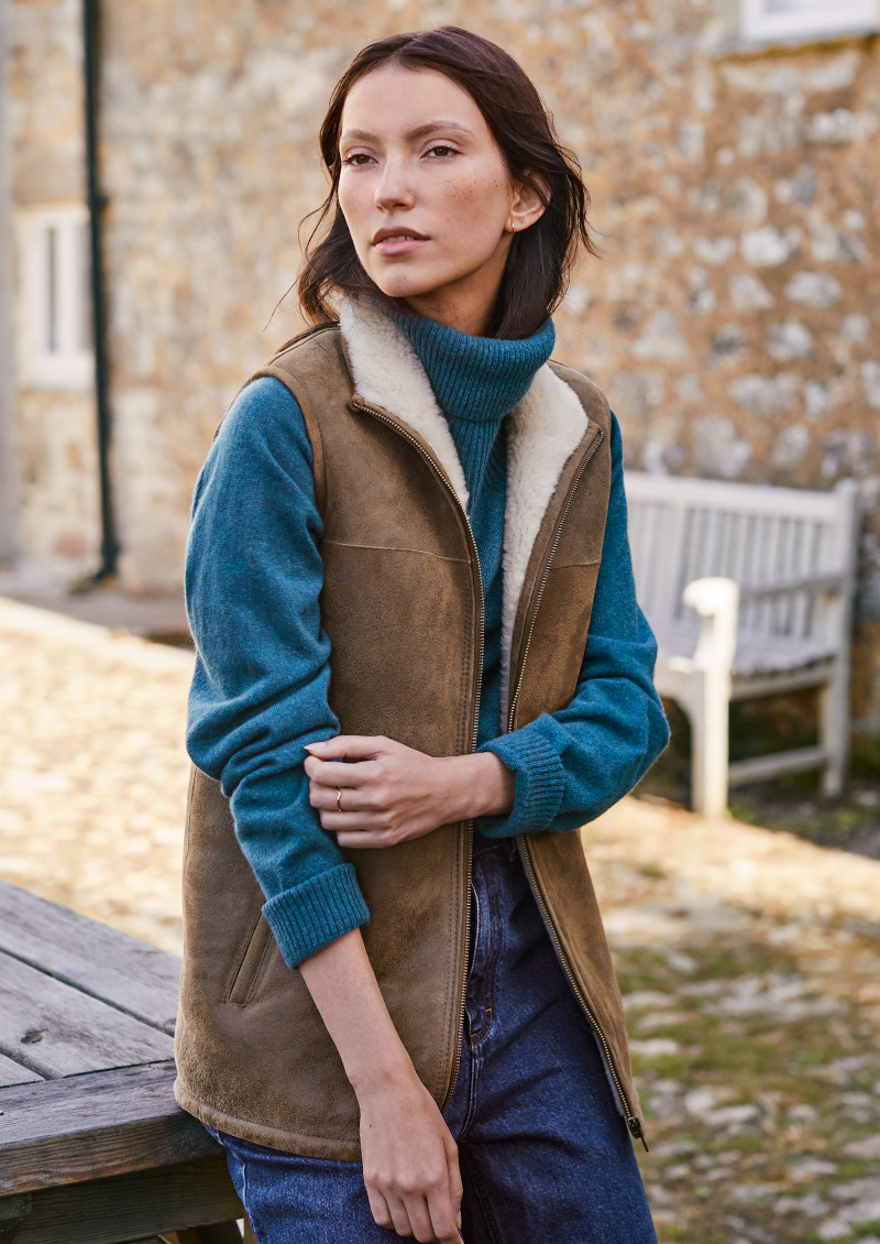 Sheepskin Bodywarmer