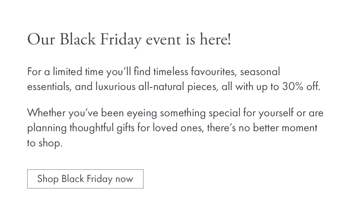 Our Black Friday event is here!