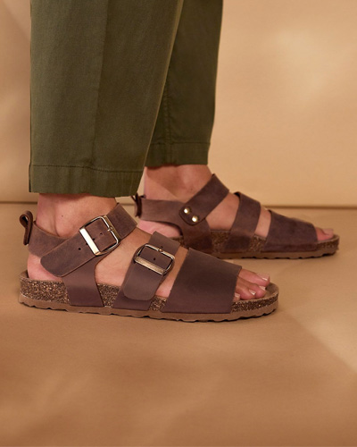 Triple Strap Sandals
