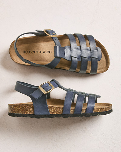 Leather Gladiator Sandals
