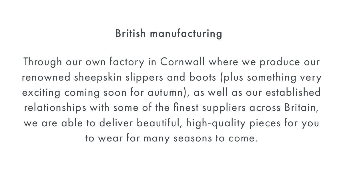 British manufacturing
