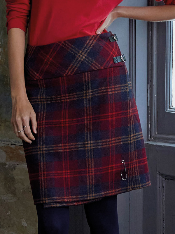 The Celt Kilt (cairngorm claret)