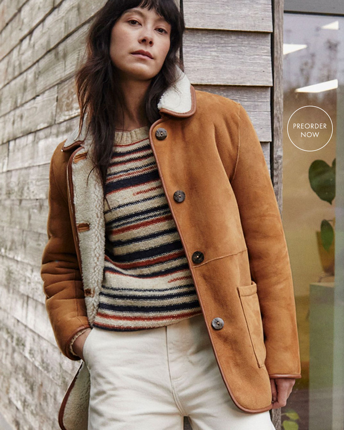 Classic Reversible Sheepskin Jacket
