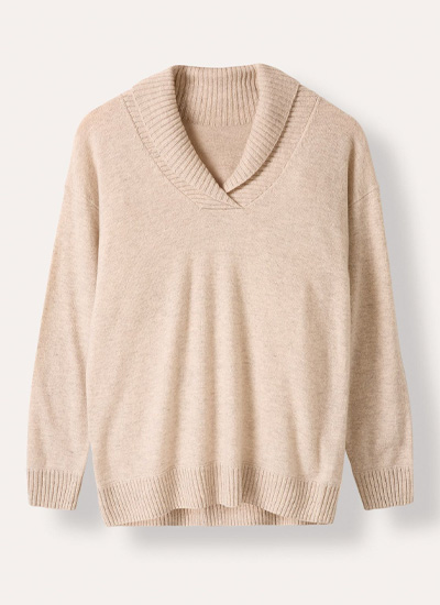 Lambswool Shawl Collar Jumper