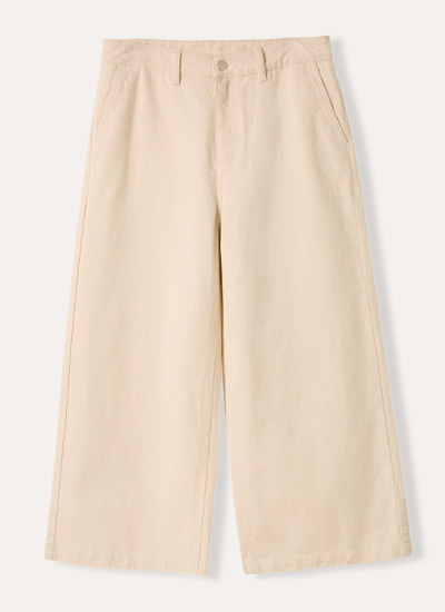 Wide Leg Cropped Jeans
