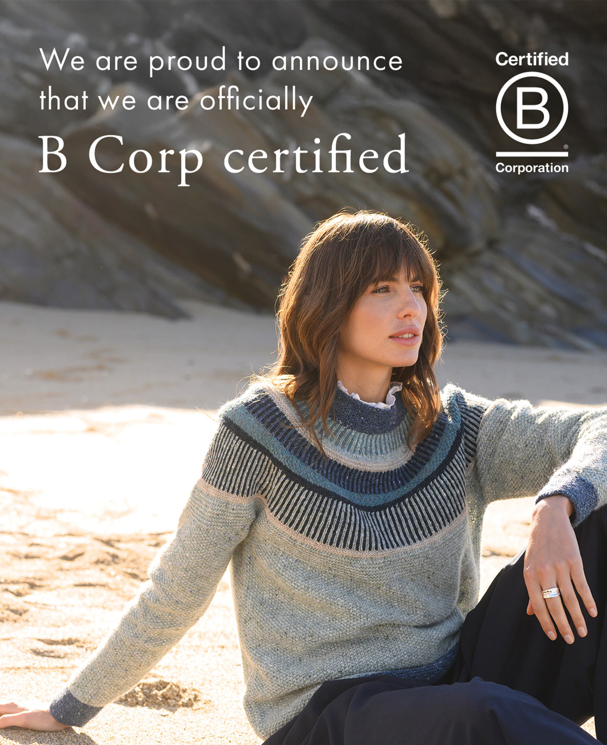 We are proud to announce that we are officially B Corp certified			