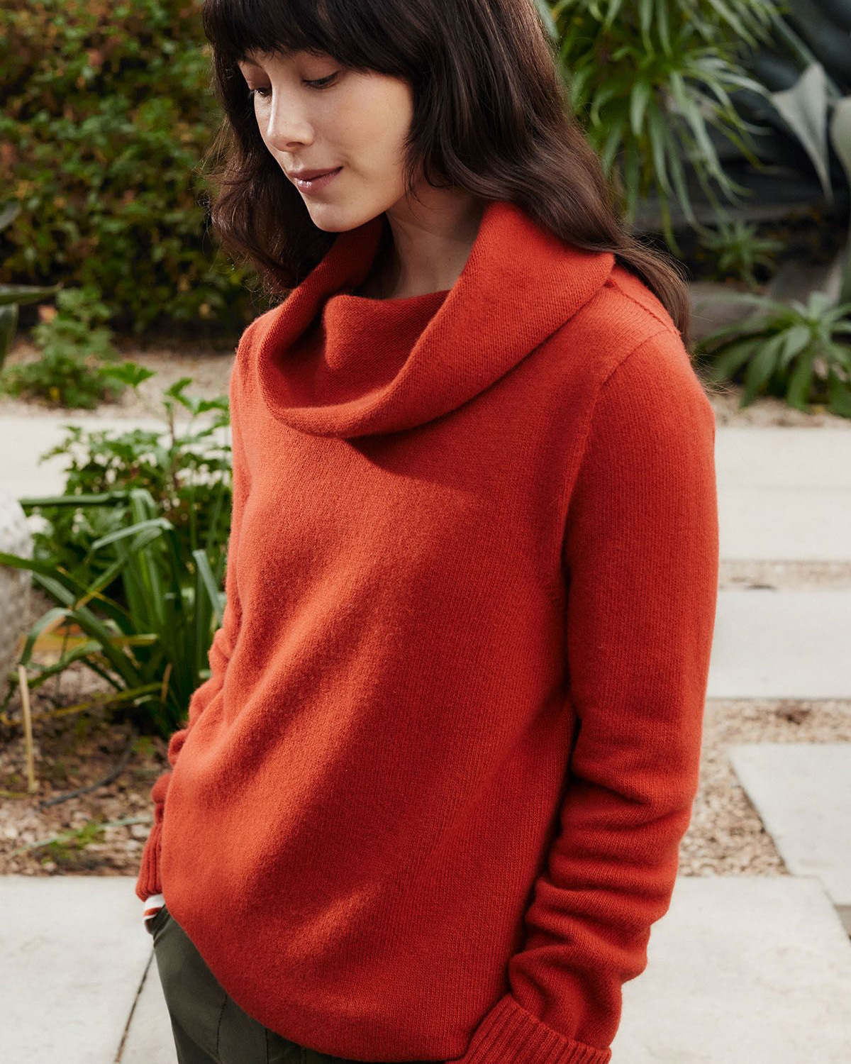 Supersoft Slouchy Cowl Neck Jumper